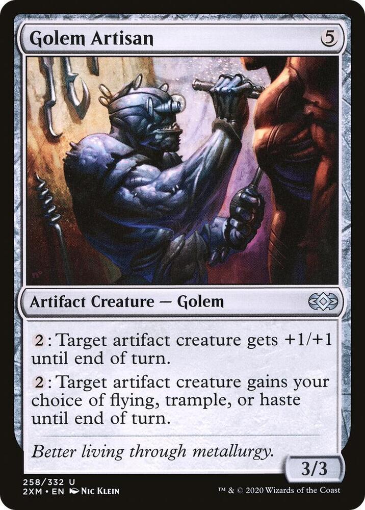 Golem Artisan 258/332 (Double Masters)  | Good Games Modbury