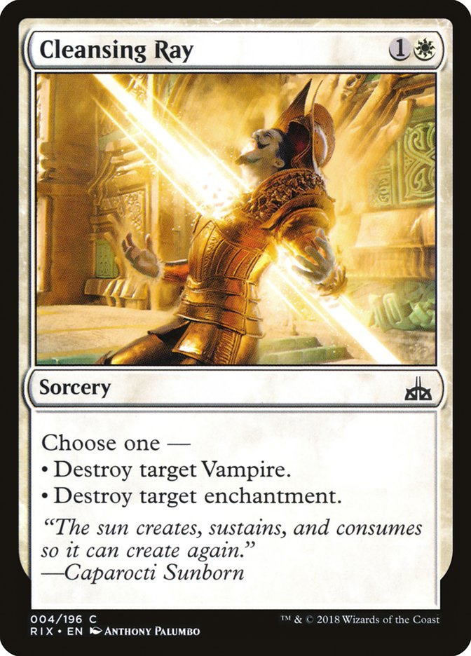 Cleansing Ray 4/196 (Rivals of Ixalan)  - Foil | Good Games Modbury