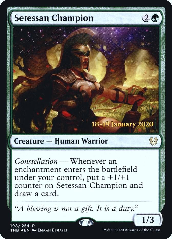 Setessan Champion 198s/137 (Prerelease Cards)  - Foil | Good Games Modbury