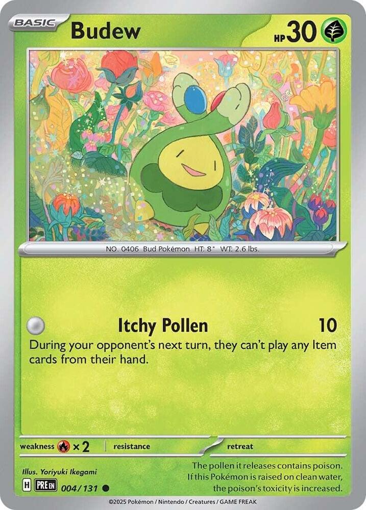 Budew (004/131) [Scarlet & Violet: Prismatic Evolutions] | Good Games Modbury