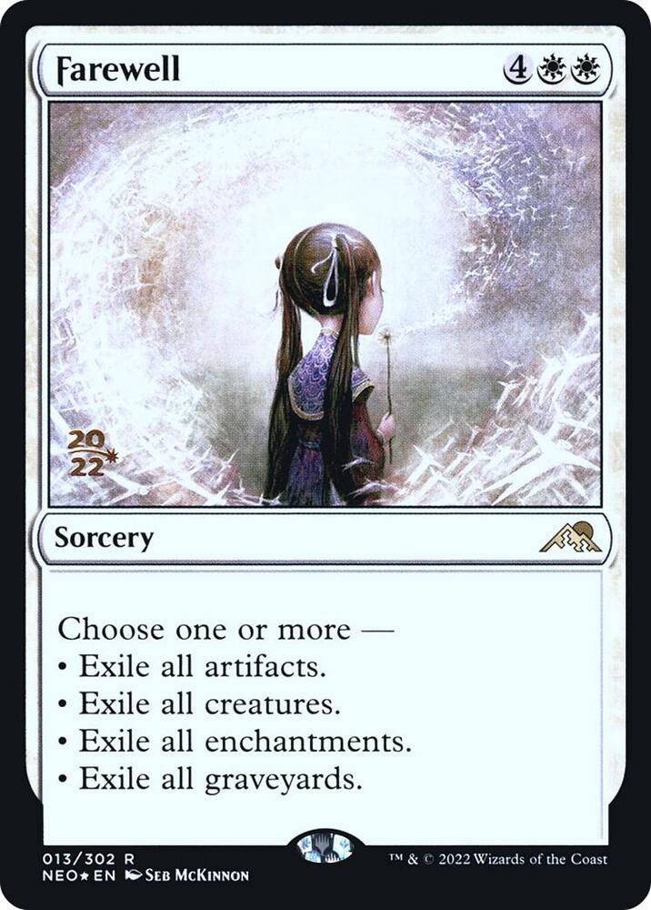 Farewell 13s/157 (Prerelease Cards)  - Foil | Good Games Modbury