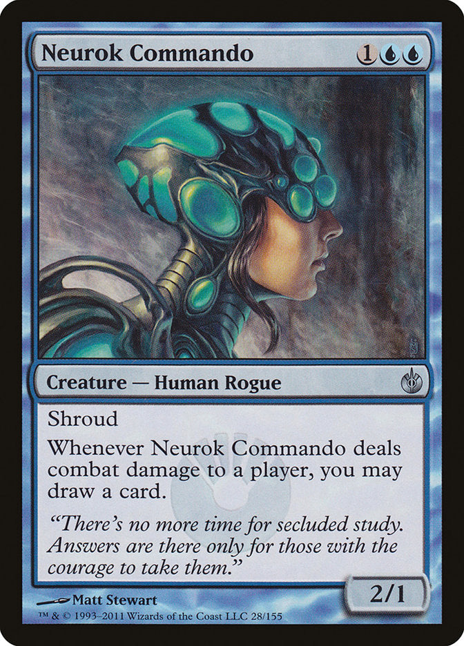 Neurok Commando 28/155 (Mirrodin Besieged)  | Good Games Modbury