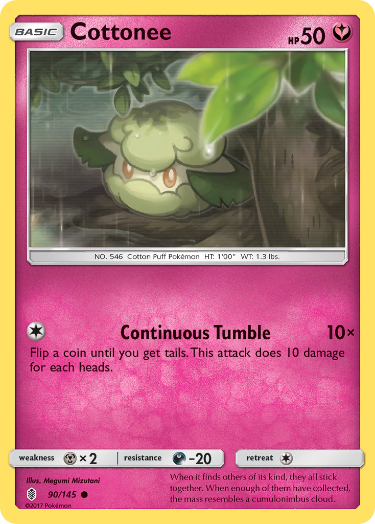Cottonee (90/145) [Sun & Moon: Guardians Rising] | Good Games Modbury