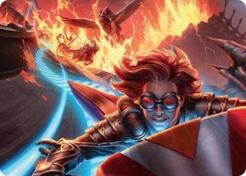 Outpace Oblivion Art Card 24 (Art Series: Aetherdrift)  | Good Games Modbury