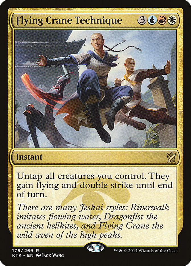 Flying Crane Technique 176 (Khans of Tarkir)  | Good Games Modbury