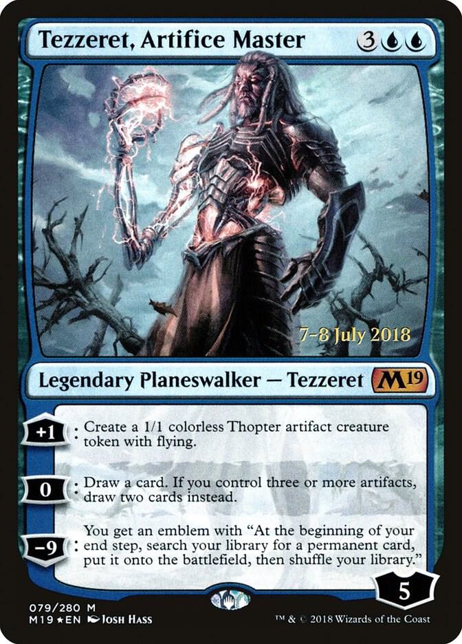 Tezzeret Artifice Master 79s/95 (Prerelease Cards)  - Foil | Good Games Modbury