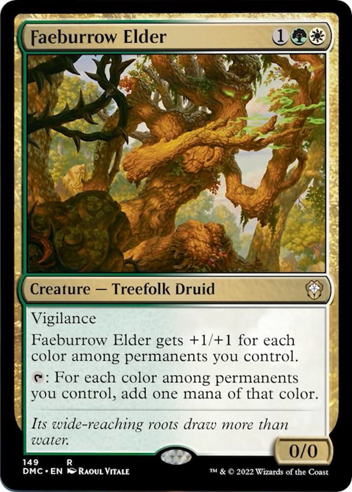 Faeburrow Elder 149/50 (Commander: Dominaria United)  | Good Games Modbury