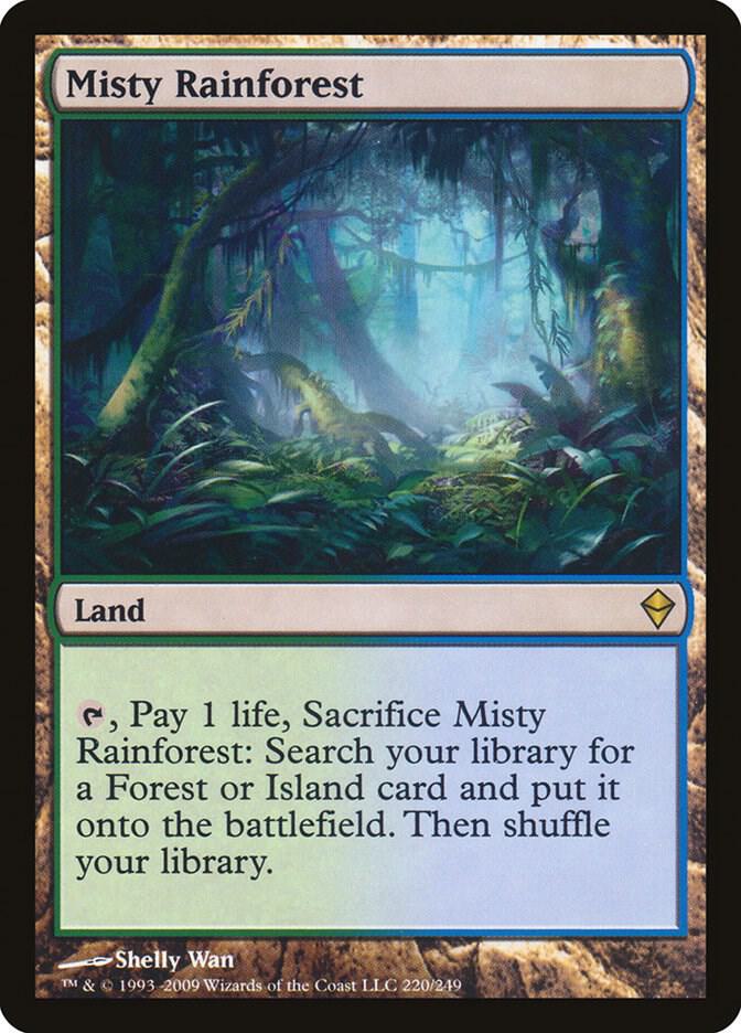 Misty Rainforest 220/249 (Zendikar)  | Good Games Modbury