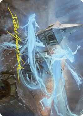 Hallowed Haunting Art Card Gold Stamped Signature 12 (Art Series: Innistrad: Crimson Vow)  | Good Games Modbury