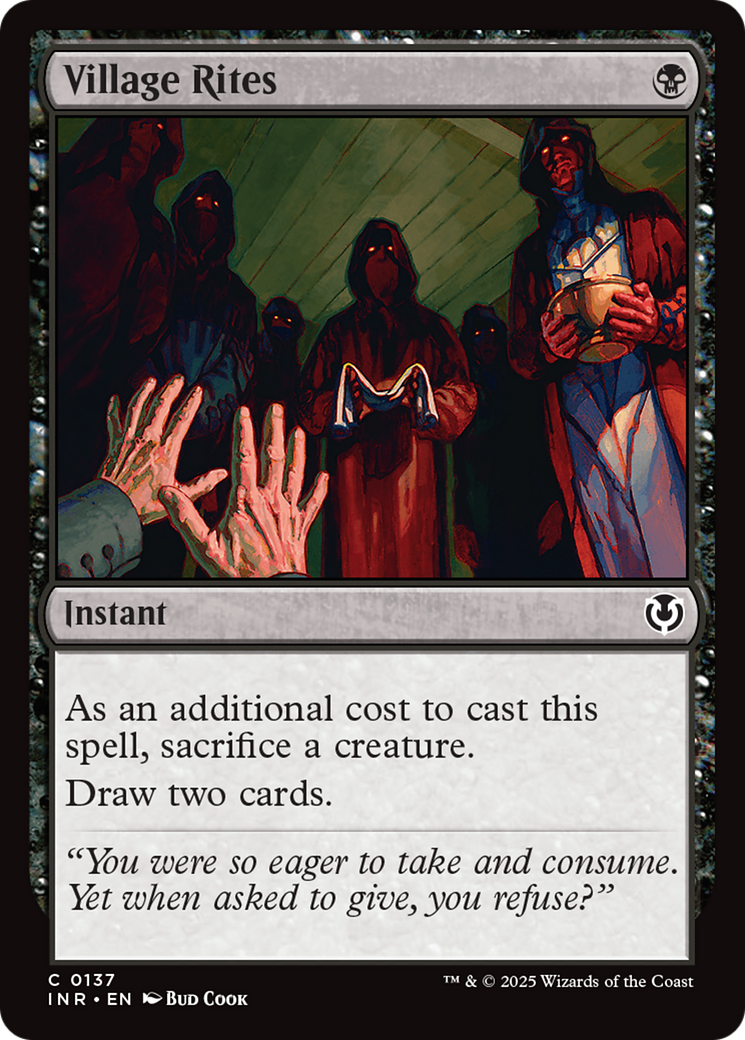 Village Rites [Innistrad Remastered] | Good Games Modbury