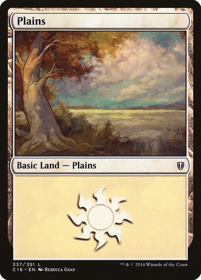 Plains 337/351 (Commander 2016)  | Good Games Modbury