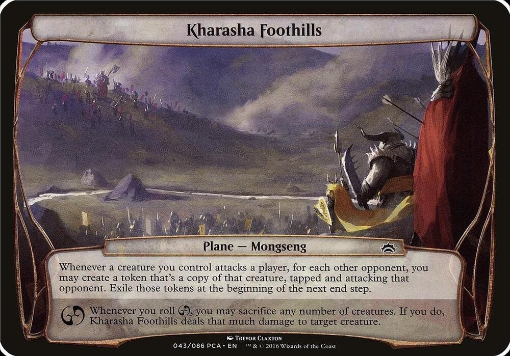 Kharasha Foothills Planechase Anthology 43/86 (Oversize Cards)  | Good Games Modbury