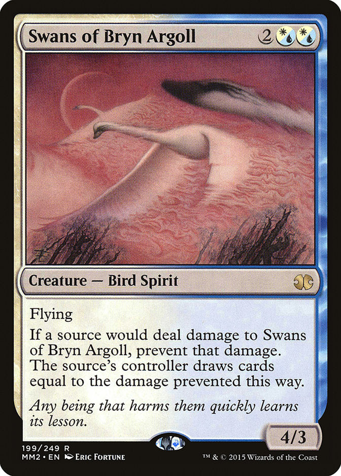 Swans of Bryn Argoll 199/249 (Modern Masters 2015)  | Good Games Modbury