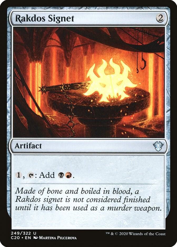Rakdos Signet 249/322 (Commander 2020)  | Good Games Modbury