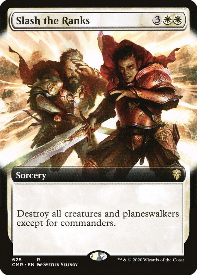 Slash the Ranks 625/361 (Commander Legends)  - Extended Art | Good Games Modbury