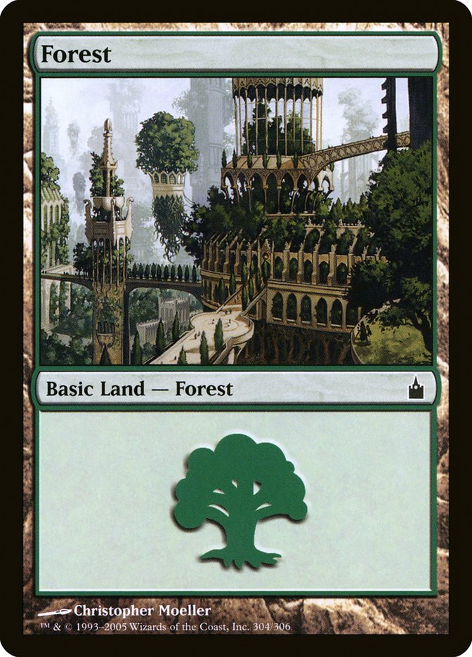 Forest (304) [Ravnica: City of Guilds] | Good Games Modbury