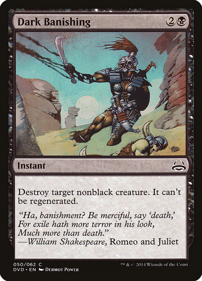 Dark Banishing (Divine vs. Demonic) [Duel Decks Anthology] | Good Games Modbury