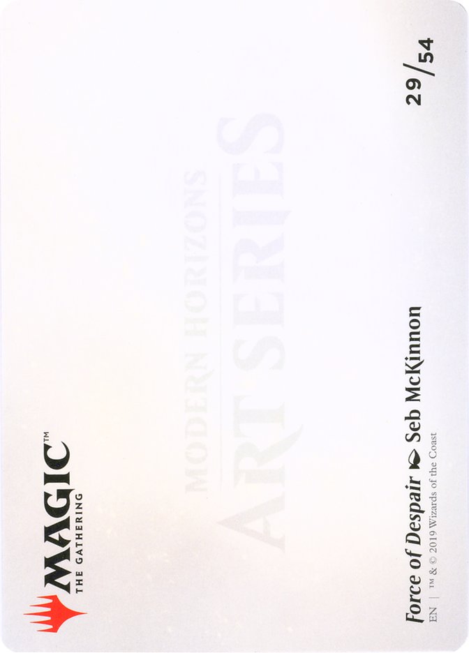 Force of Despair // Force of Despair [Modern Horizons Art Series] | Good Games Modbury