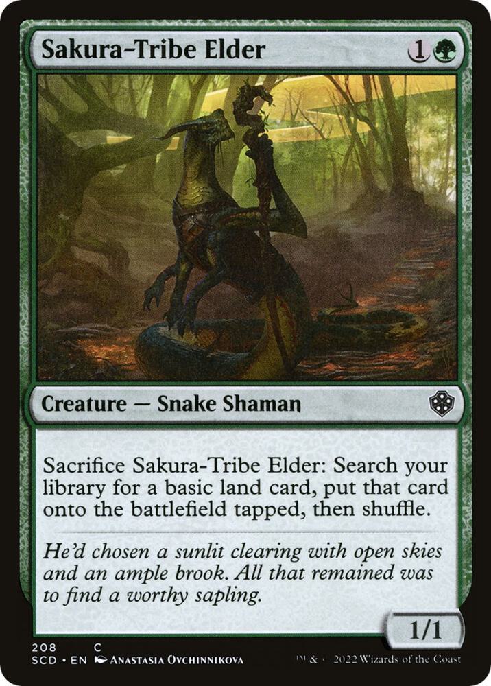 Sakura-Tribe Elder 208 (Starter Commander Decks)  | Good Games Modbury