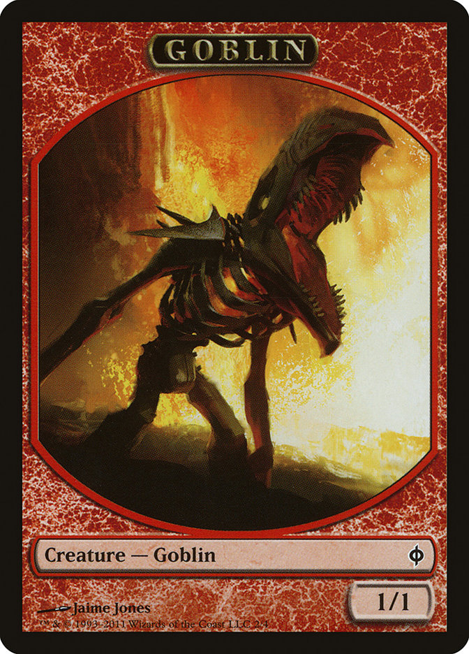 Goblin Token [New Phyrexia Tokens] | Good Games Modbury