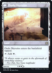 Ondu Inversion // Ondu Skyruins [Zendikar Rising Prerelease Promos] | Good Games Modbury