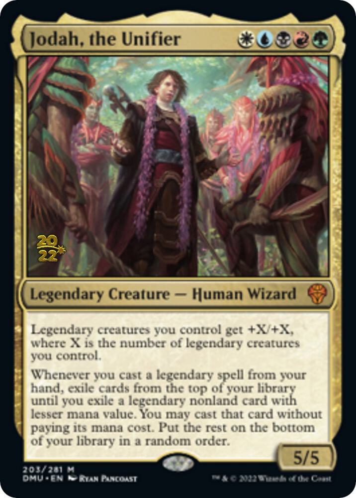 Jodah the Unifier 203s/161 (Prerelease Cards)  - Foil | Good Games Modbury