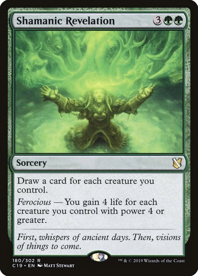 Shamanic Revelation 180 (Commander 2019)  | Good Games Modbury