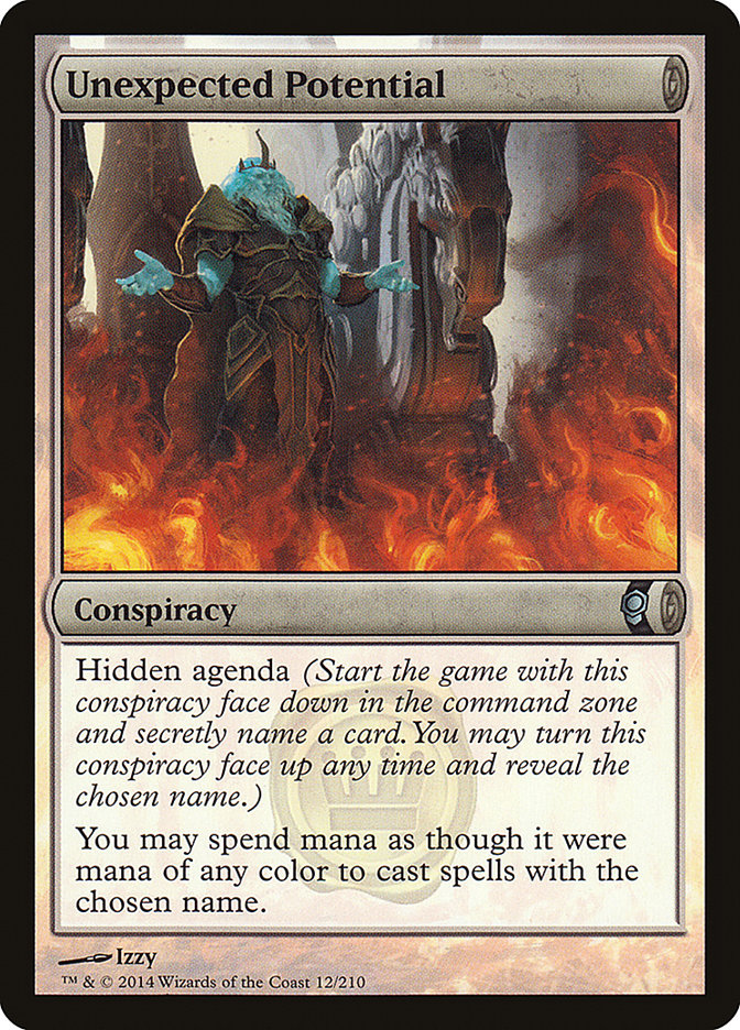 Unexpected Potential 12/210 (Conspiracy)  - Foil | Good Games Modbury