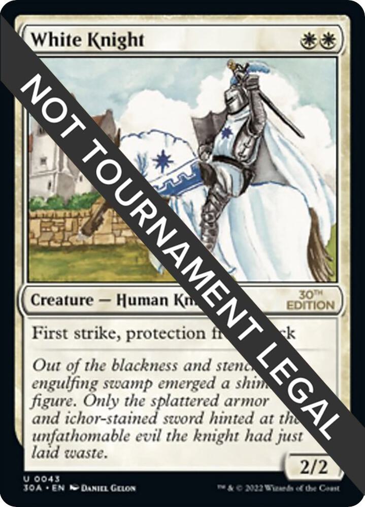 White Knight 43/594 (30th Anniversary Edition)  | Good Games Modbury