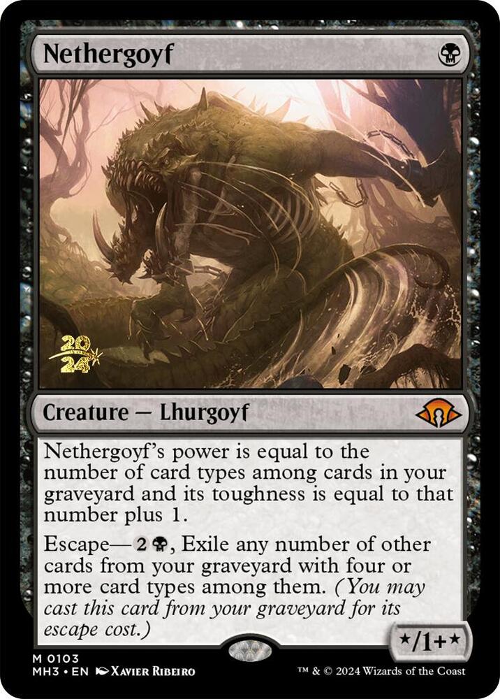 Nethergoyf 103s/90 (Prerelease Cards)  - Foil | Good Games Modbury