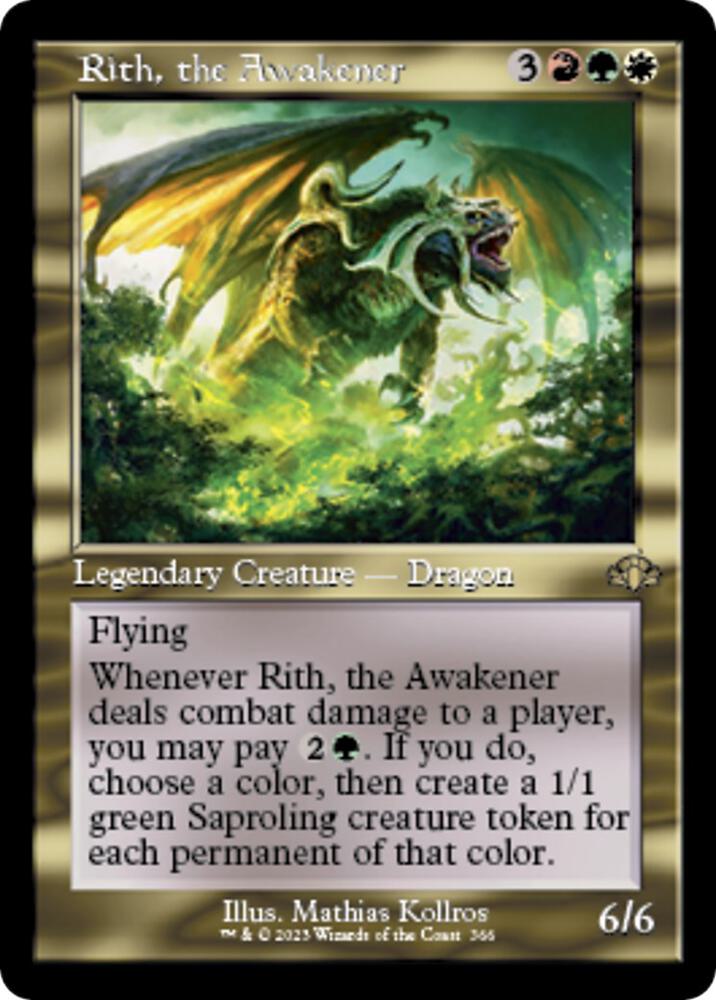Rith, the Awakener 366/261 (Dominaria Remastered)  - Retro Foil | Good Games Modbury