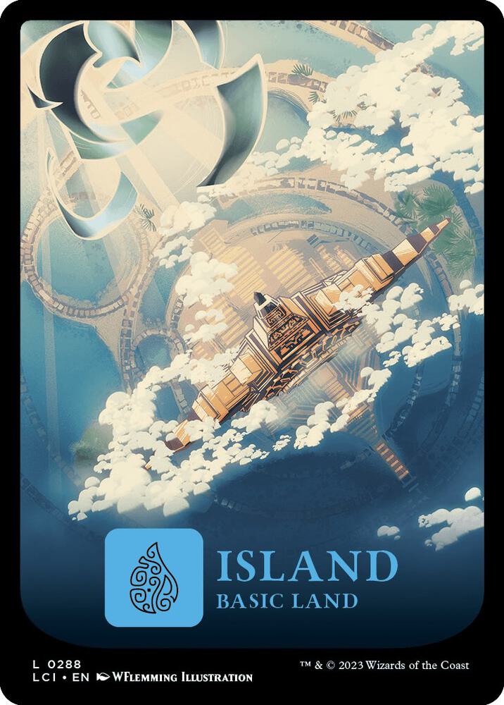 Island 288 (The Lost Caverns of Ixalan)  - Full Art Foil | Good Games Modbury