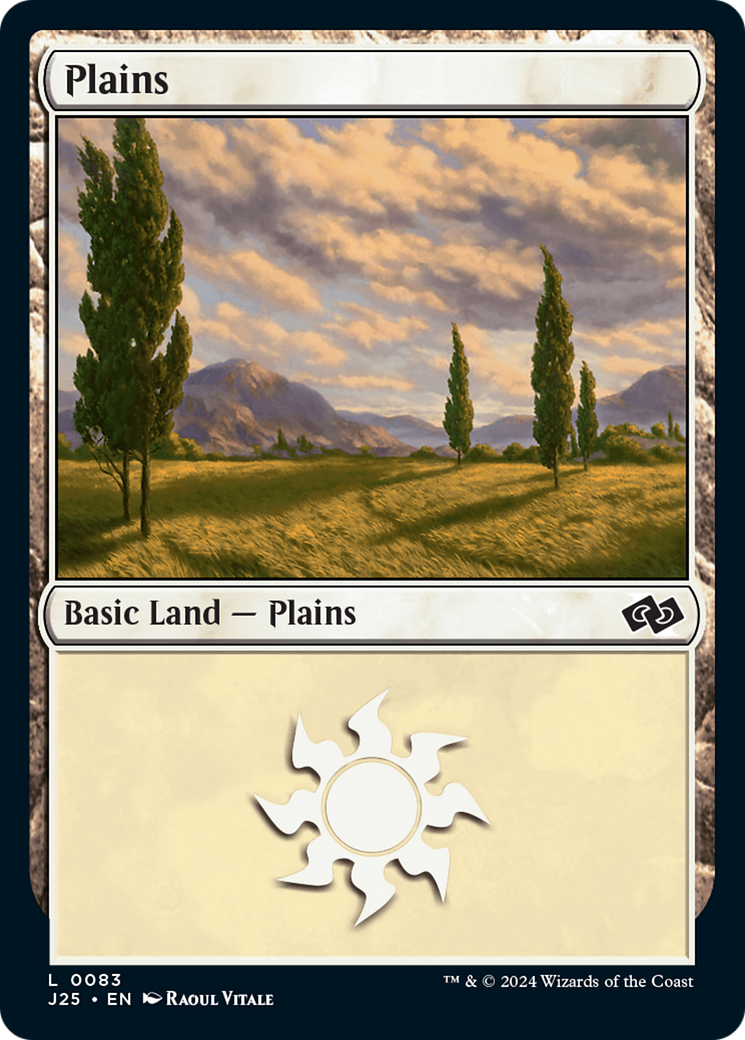 Plains (83) [Foundations Jumpstart] | Good Games Modbury