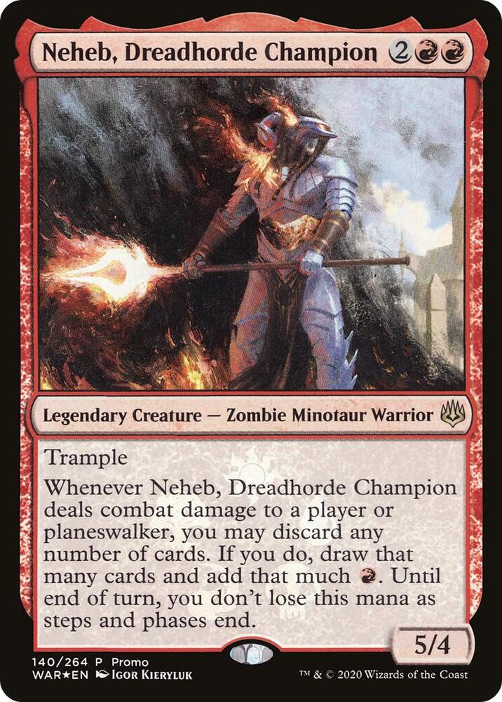 Neheb, Dreadhorde Champion 140★/176 (Media Promos)  - Foil | Good Games Modbury