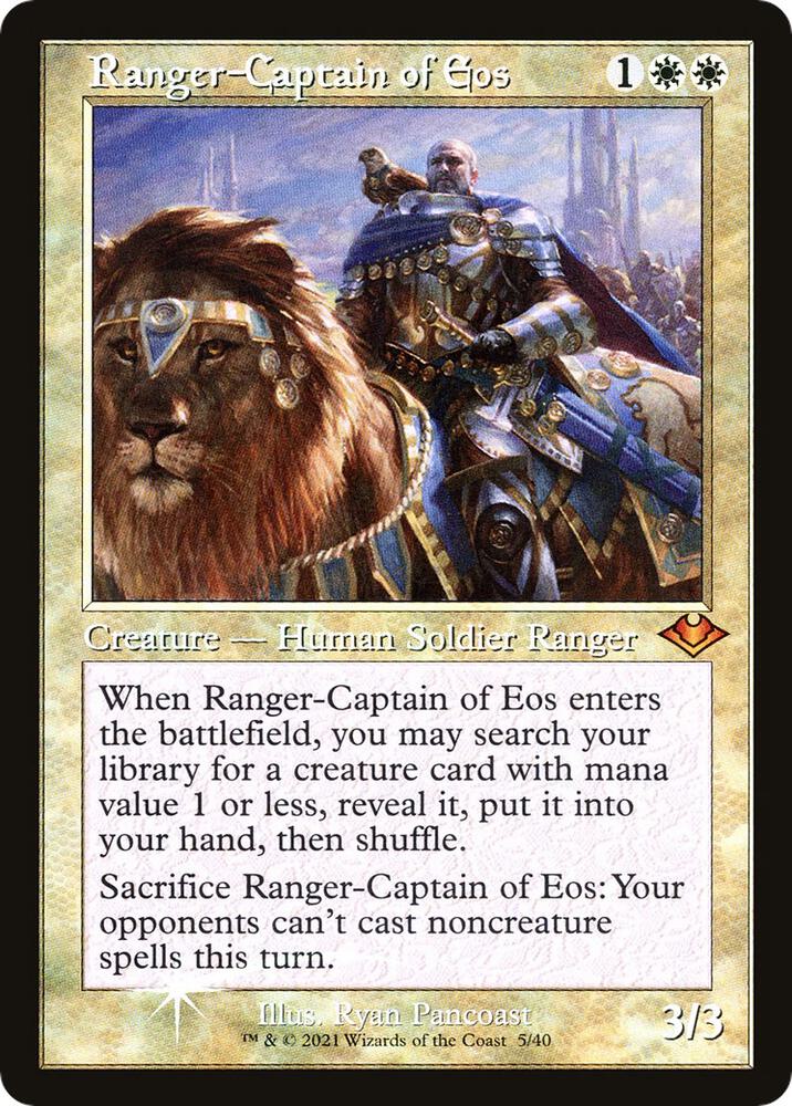 Ranger-Captain of Eos 5 (Modern Horizons)  - Retro Foil | Good Games Modbury