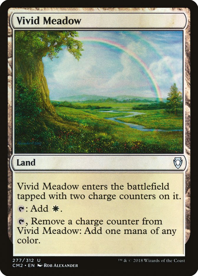 Vivid Meadow [Commander Anthology Volume II] | Good Games Modbury