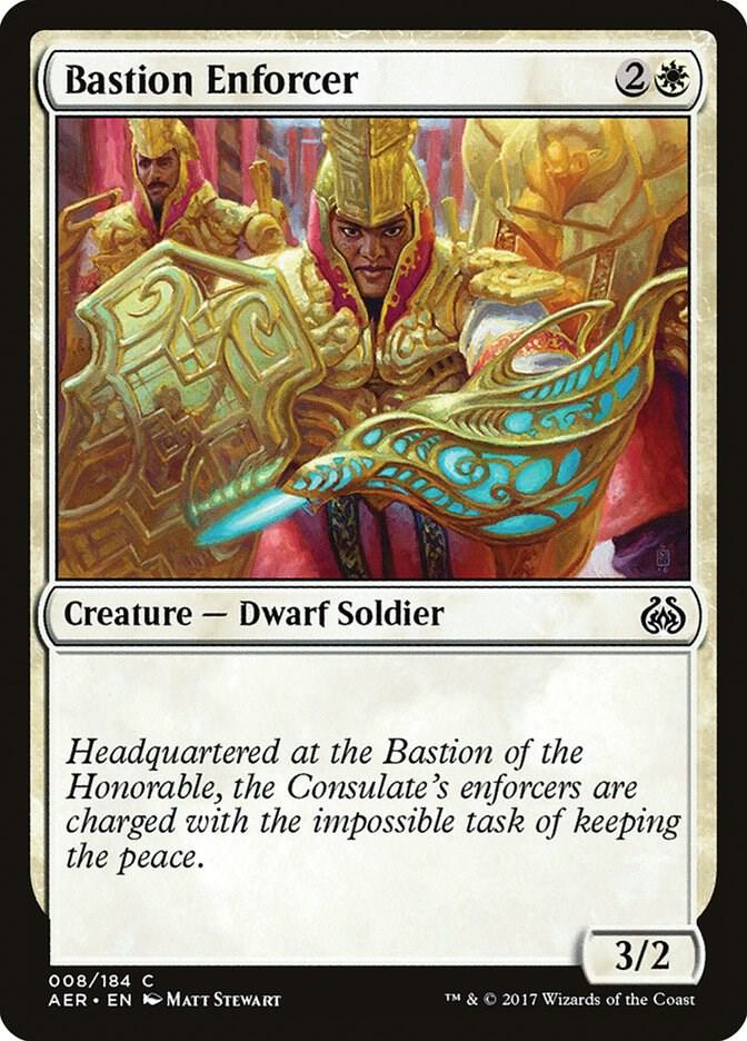 Bastion Enforcer 8/184 (Aether Revolt)  | Good Games Modbury