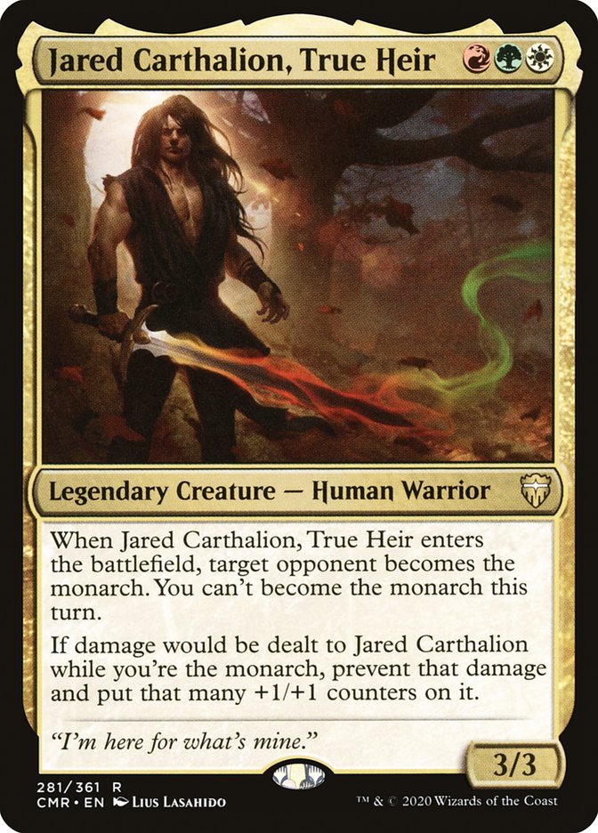 Jared Carthalion, True Heir [Commander Legends] | Good Games Modbury