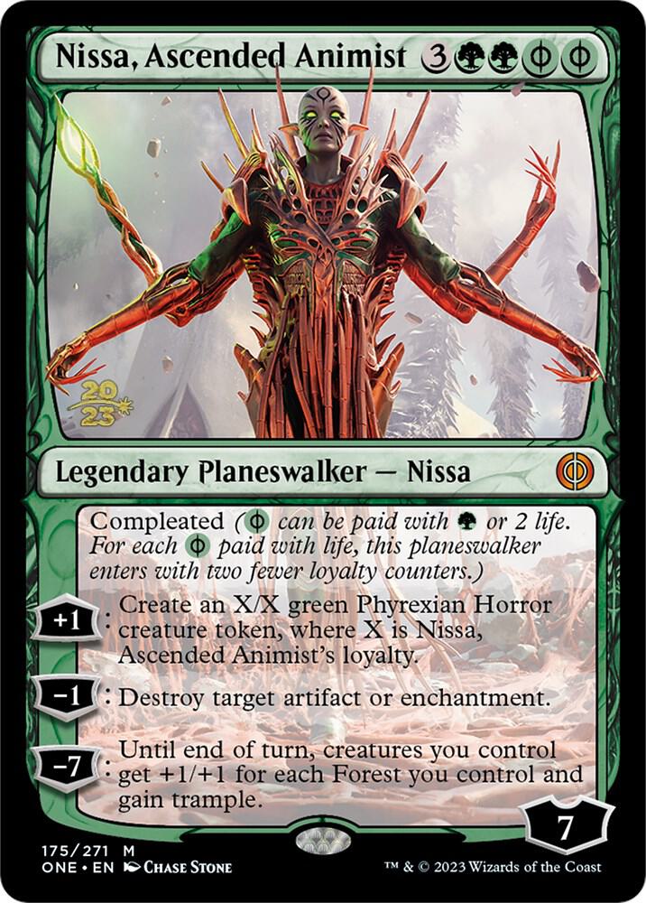 Nissa Ascended Animist 175s/160 (Prerelease Cards)  - Foil | Good Games Modbury
