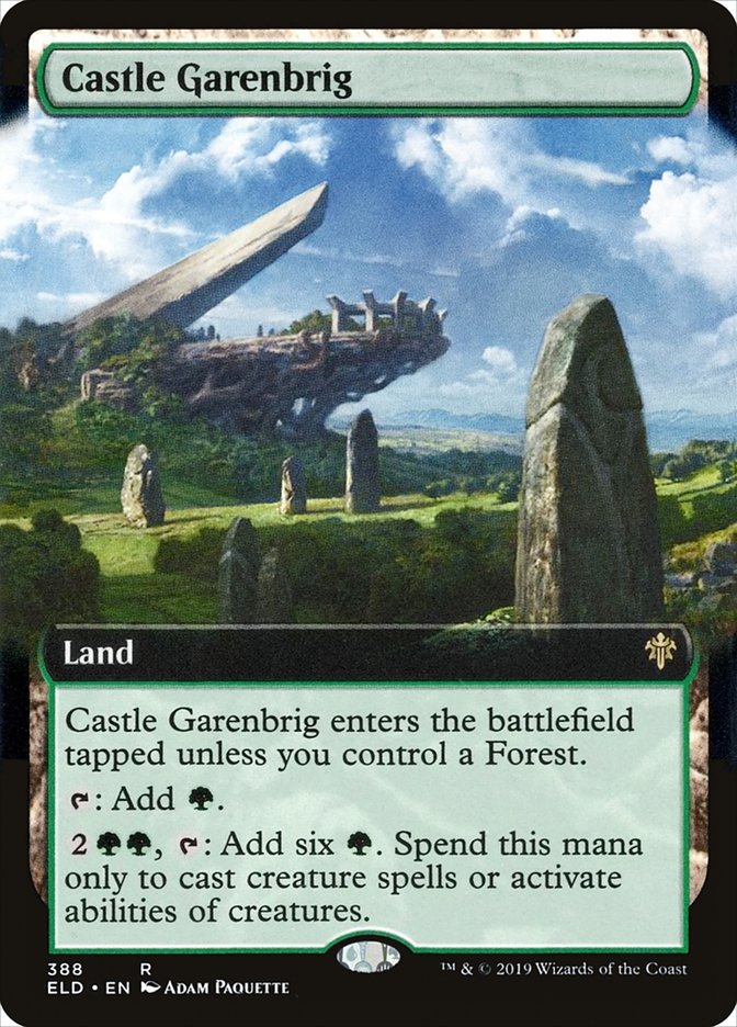 Castle Garenbrig (Extended Art) [Throne of Eldraine] | Good Games Modbury