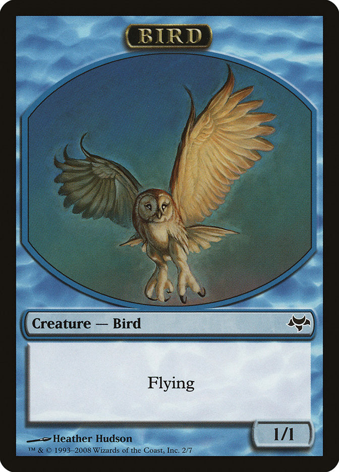Bird Token [Eventide Tokens] | Good Games Modbury