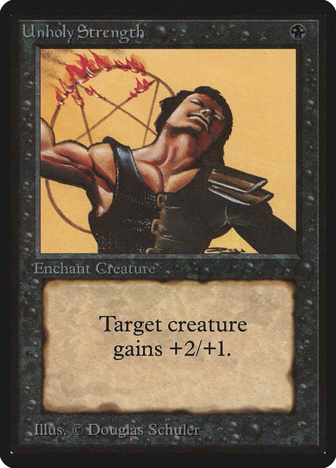 Unholy Strength 132/302 (Beta Edition)  | Good Games Modbury