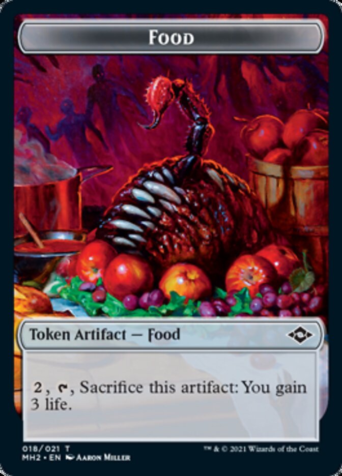 Elemental // Food (18) Double-Sided Token [Modern Horizons 2 Tokens] | Good Games Modbury