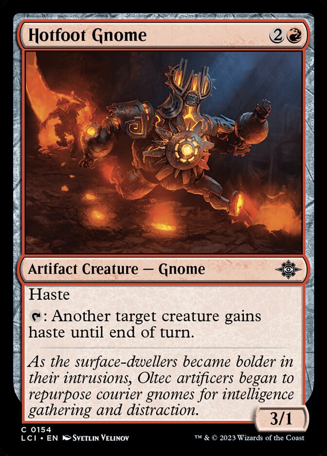 Hotfoot Gnome 154/291 (The Lost Caverns of Ixalan)  - Foil | Good Games Modbury