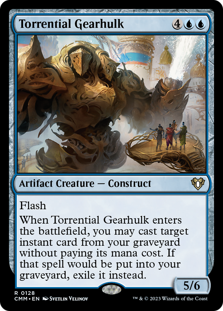 Torrential Gearhulk [Commander Masters] | Good Games Modbury