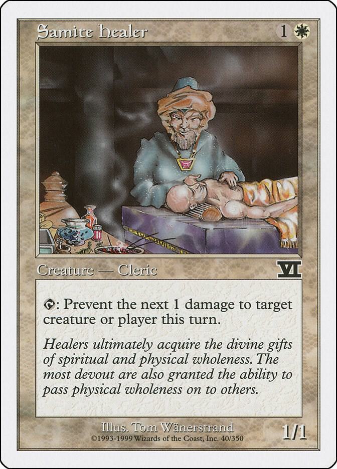 Samite Healer 40/350 (Classic Sixth Edition)  | Good Games Modbury