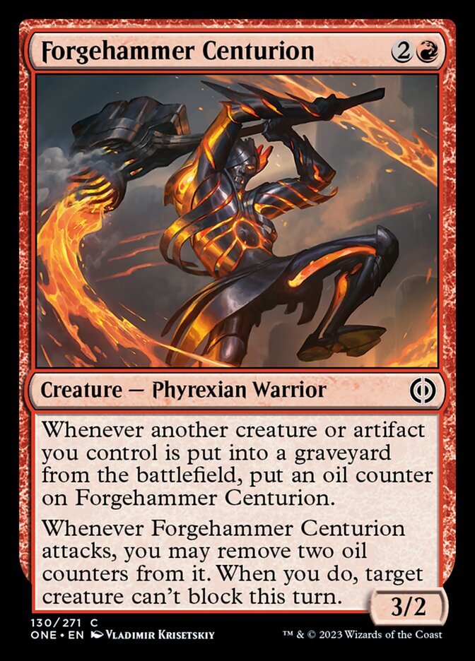 Forgehammer Centurion [Phyrexia: All Will Be One] | Good Games Modbury