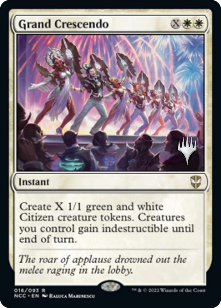 Grand Crescendo 16 (Promo Pack: Streets of New Capenna)  - Foil | Good Games Modbury