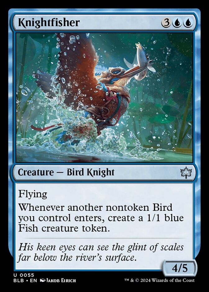 Knightfisher 55/281 (Bloomburrow)  - Foil | Good Games Modbury