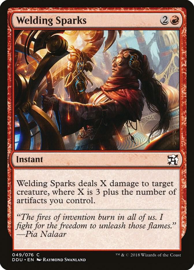 Welding Sparks 49/76 (Duel Decks: Elves vs. Inventors)  | Good Games Modbury